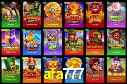 Interface do App afa777